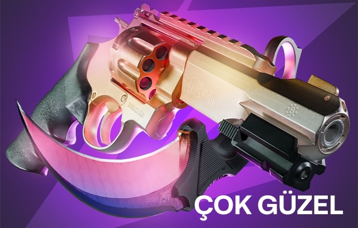 Most valuable inventory CS2 of ÇOK GÜZEL with rare revolver skin