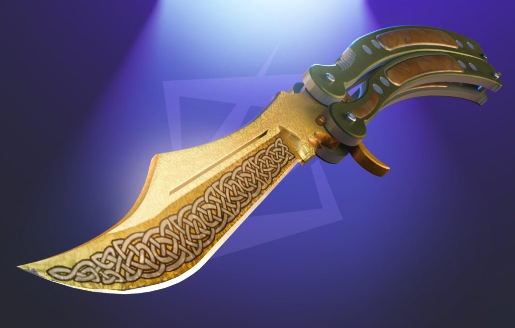 Butterfly Knife | Lore – a premium CS2 (CS:GO) knife skin valued at around $7,000, featuring an intricate gold-and-green design and ranked among the most expensive knives in Counter-Strike.