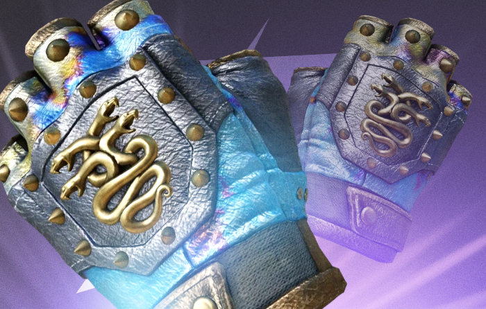 Hydra Gloves | Case Hardened CS2 (CS:GO) blue gem from the Welcome to the Clutch update, featuring rare blue gem pattern coverage that pairs perfectly with a blue gem knife, listed on case hardened pattern sheet guides among the best Case Hardened patterns, a stylish counter strike blue gem glove cosmetic with high-tier blue gem case hardened seeds valued up to $3,500.