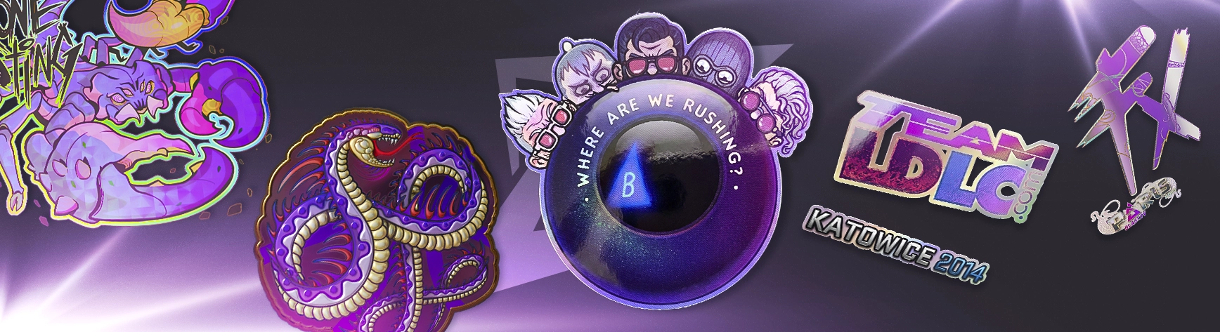 CS2 Purple Stickers: Best Purple Holo & Foil Stickers Guide