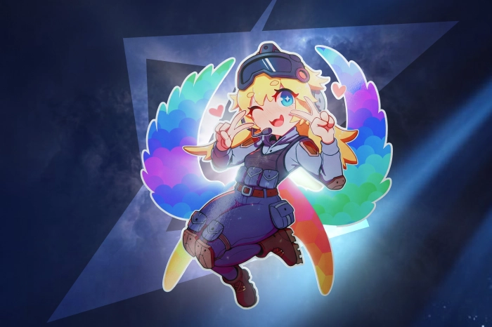 Kawaii CT Holo Sticker in CS2, released on August 16, 2022, as part of the 10 Year Birthday Sticker Capsule. This Remarkable rarity holographic sticker features a cute anime-style Counter-Terrorist character posing for a picture, making it one of the most popular anime-themed blue stickers in the game. With a starting market price of $3.45, the sticker is commonly used in creative sticker crafts and pairs especially well with anime-inspired skins such as the M4A4 | Temukau and M4A1-S | Player Two.