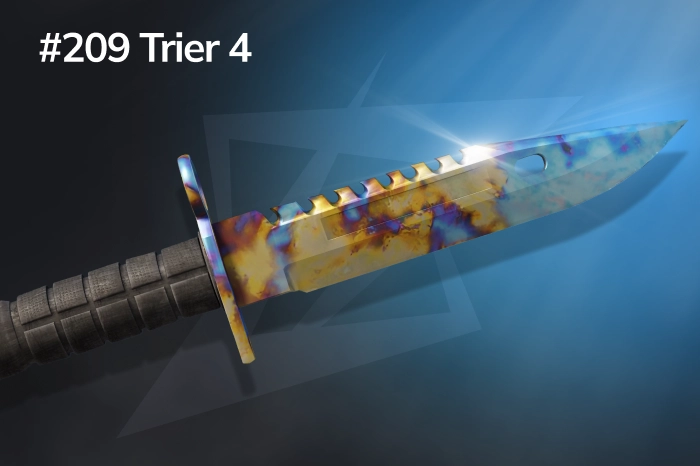 M9 Bayonet Blue Gem #209 Pattern