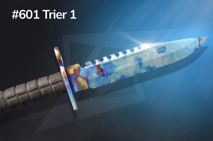 M9 Bayonet Blue Gem #601 Pattern
