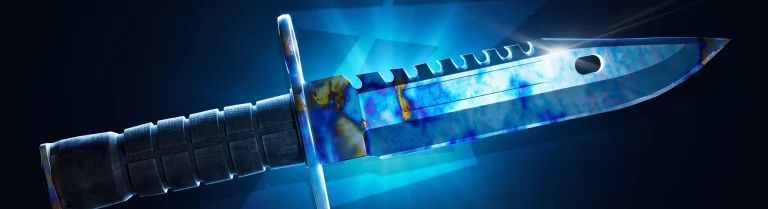 M9 Bayonet Case Hardened Blue Gem Patterns