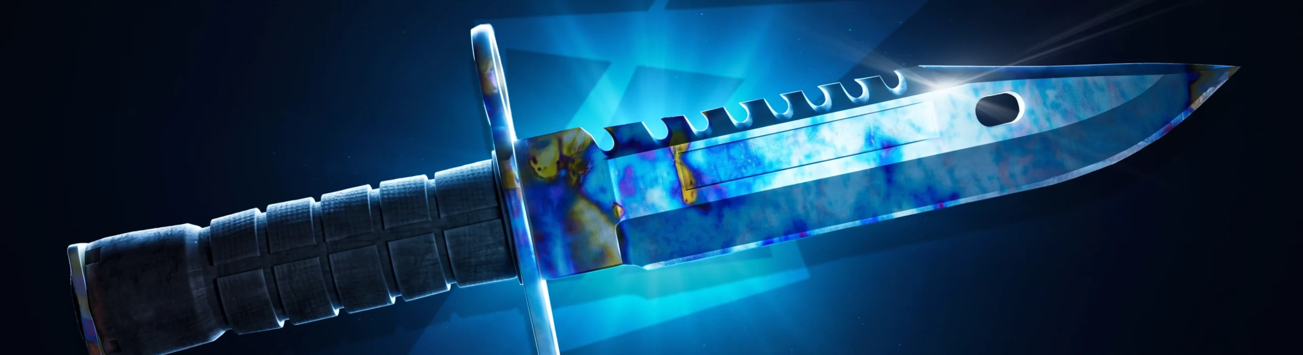 M9 Bayonet Case Hardened Blue Gem Patterns