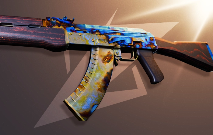 AK-47 Case Hardened Blue Gem #955 Pattern