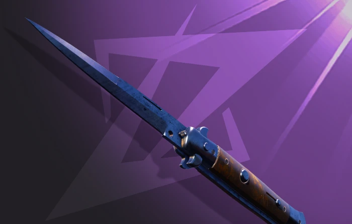 Stiletto Knife Blue Steel