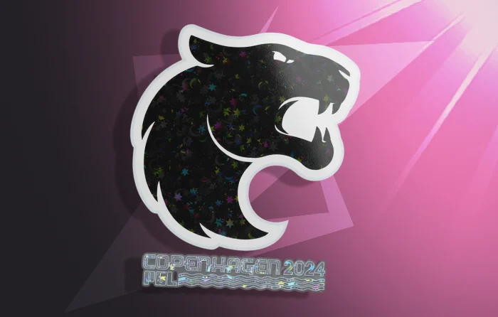 Best Black & White Stickers - FURIA (Glitter) _ Copenhagen 2024