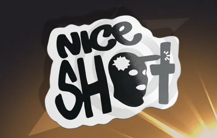 Best Black & White Stickers - Nice Shot