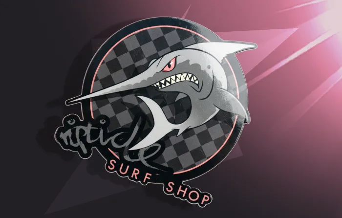 Best White Stickers - After Hours Stabbyfish