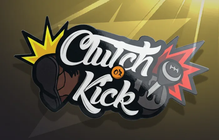 Best White Stickers -Clutch Or Kick