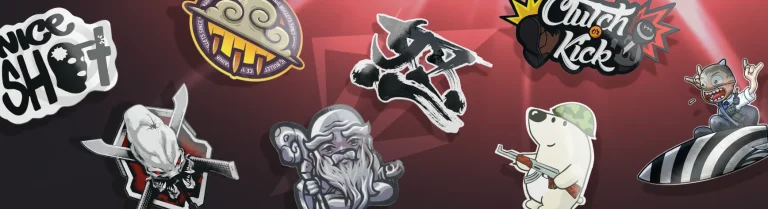 Black & White CS2 Stickers Best Black & White Monochrome Stickers