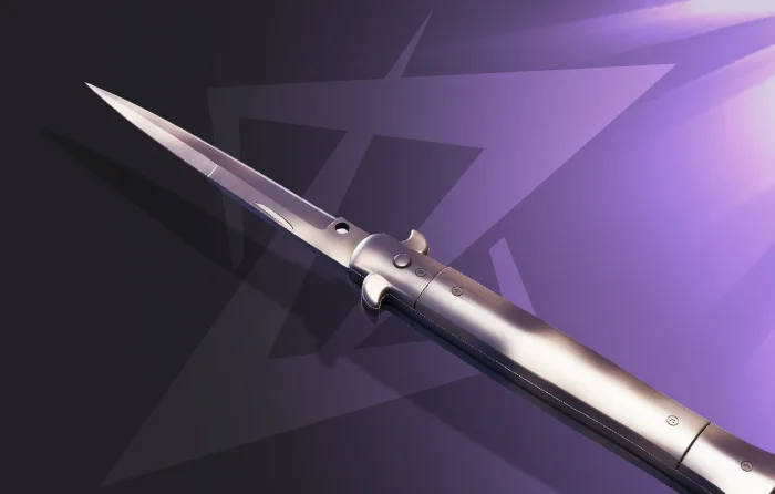 Stiletto Knife Scorched