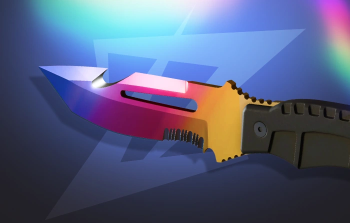 Survival Knife Fade Seed #575