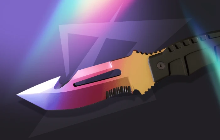 Survival Knife Fade Seed #636