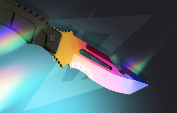 Survival Knife Fade Seed #763