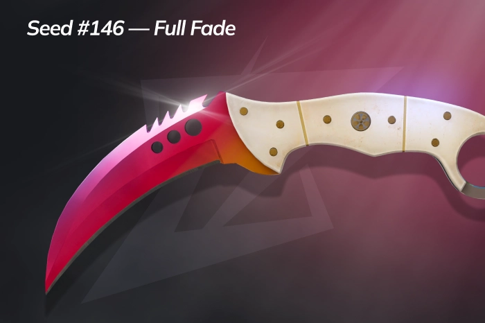 Talon Knife Seed #146 — Full Fade