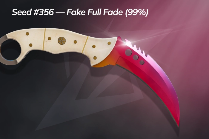 Talon Knife Seed #356 — Fake Full Fade (99%)