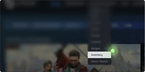 Click “Inventory”